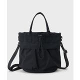 ブラック(019) | 【Begin6月号掲載】2WAY巾着ショルダーバック | THE SHOP TK