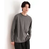 ジオメトリックリンクス長袖Tシャツ ON/OFF兼用 | THE SHOP TK | 詳細画像5