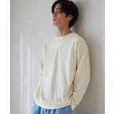 バスケット編みキーネックTシャツ | THE SHOP TK | 詳細画像1 