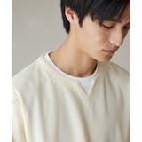 アイボリー(004) | バスケット編みキーネックTシャツ | THE SHOP TK