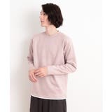 ピンク(071) | スウェードタッチフェイクレイヤードプルオーバー | THE SHOP TK
