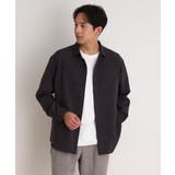 チャコールグレー(014) | リネンライクレギュラーカラーシャツ セットアップ可 | THE SHOP TK