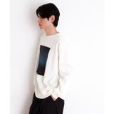 プリントリブ長袖Tシャツ | THE SHOP TK | 詳細画像3