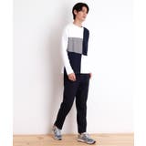 パネルブロッキング長袖Tシャツ | THE SHOP TK | 詳細画像5
