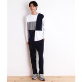 パネルブロッキング長袖Tシャツ | THE SHOP TK | 詳細画像6