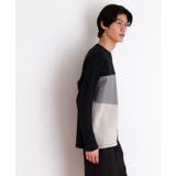 パネルブロッキング長袖Tシャツ | THE SHOP TK | 詳細画像8