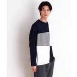 パネルブロッキング長袖Tシャツ | THE SHOP TK | 詳細画像12