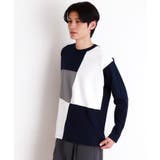 パネルブロッキング長袖Tシャツ | THE SHOP TK | 詳細画像13