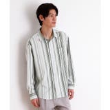 マルチストライプ長袖シャツ | THE SHOP TK | 詳細画像2