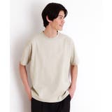 ライトグレー(011) | リンクスジャカード半袖Tシャツ | THE SHOP TK