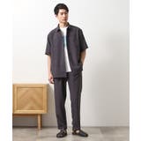 リネンライクイージーパンツ【セットアップ可】 | THE SHOP TK | 詳細画像3 