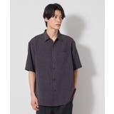 リネンライク半袖シャツ セットアップ可 | THE SHOP TK | 詳細画像1 