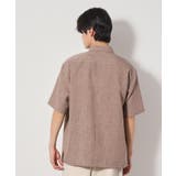 リネンライク半袖シャツ セットアップ可 | THE SHOP TK | 詳細画像9 