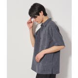 リネンライク半袖シャツ セットアップ可 | THE SHOP TK | 詳細画像13 