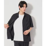 ブラック(019) | ドライポリ半袖シャツ セットアップ可/吸水速乾/軽量 | THE SHOP TK