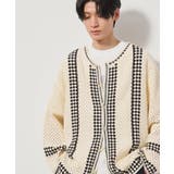 アイボリー(004) | クロシェ編み風ニットカーディガン | THE SHOP TK