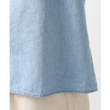 リネンブレンドデニムシャツ | THE SHOP TK | 詳細画像16 