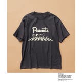 スミクロ(018) | 75周年PEANUTSデザイン半袖Tシャツ | THE SHOP TK