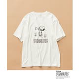 オフホワイト(103) | 75周年PEANUTSデザイン半袖Tシャツ | THE SHOP TK