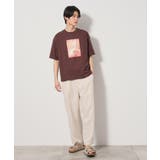 【Begin6月号掲載】オーガニックコットンプリント半袖Tシャツ | THE SHOP TK | 詳細画像13