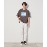【Begin6月号掲載】オーガニックコットンプリント半袖Tシャツ | THE SHOP TK | 詳細画像24