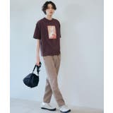 【Begin6月号掲載】オーガニックコットンプリント半袖Tシャツ | THE SHOP TK | 詳細画像2