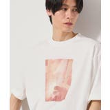 オフホワイト(003) | 【Begin6月号掲載】オーガニックコットンプリント半袖Tシャツ | THE SHOP TK