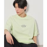 ミントグリーン(621) | 【Begin6月号掲載】オーガニックコットンプリント半袖Tシャツ | THE SHOP TK