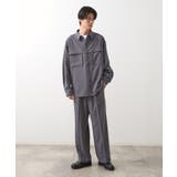 ダブルポケットシャツ【セットアップ可/洗濯機OK】 | THE SHOP TK | 詳細画像14