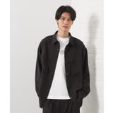 ブラック(019) | ダブルポケットシャツ【セットアップ可/洗濯機OK】 | THE SHOP TK