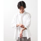 オフホワイト(003) | 綿麻ポリCOOLMAX(R)長袖シャツ | THE SHOP TK