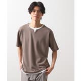 ミニフクレキーネック半袖Tシャツ | THE SHOP TK | 詳細画像14