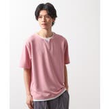 ミニフクレキーネック半袖Tシャツ | THE SHOP TK | 詳細画像18