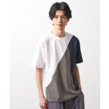 アムンゼン異素材切替半袖Tシャツ | THE SHOP TK | 詳細画像7