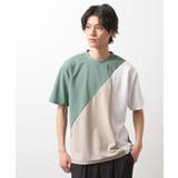 アムンゼン異素材切替半袖Tシャツ | THE SHOP TK | 詳細画像10
