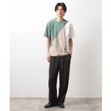 アムンゼン異素材切替半袖Tシャツ | THE SHOP TK | 詳細画像12