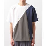 アムンゼン異素材切替半袖Tシャツ | THE SHOP TK | 詳細画像22