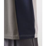 アムンゼン異素材切替半袖Tシャツ | THE SHOP TK | 詳細画像27