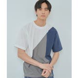 アムンゼン異素材切替半袖Tシャツ | THE SHOP TK | 詳細画像2