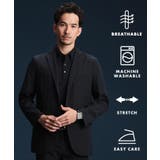 ネイビー(094) | ライトドッツジャケット【セットアップ可/洗濯機OK】 | THE SHOP TK