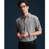 グレー(012) | シャンブレーカノコスキッパーポロシャツ | THE SHOP TK