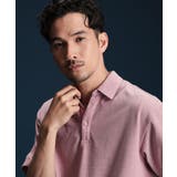 ピンク(072) | シャンブレーカノコスキッパーポロシャツ | THE SHOP TK