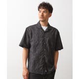 チャコールグレー(014) | インド刺繍半袖シャツ 【親子リンク/洗濯機OK】 | THE SHOP TK