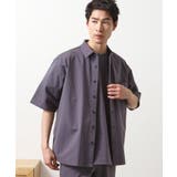 パーフェクテックツイル5分袖シャツ【セットアップ可 吸水速乾 UVカット | THE SHOP TK | 詳細画像4 