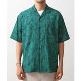 総柄サッカー半袖シャツ マシンウォッシャブル | THE SHOP TK | 詳細画像9 