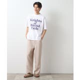 スウェード半袖ロゴTシャツ 洗濯機OK | THE SHOP TK | 詳細画像2