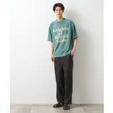 スウェード半袖ロゴTシャツ 洗濯機OK | THE SHOP TK | 詳細画像11