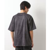 スウェードプリント半袖Tシャツ 【オーバーサイズ/洗濯機OK】 | THE SHOP TK | 詳細画像2 