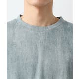 スウェードプリント半袖Tシャツ 【オーバーサイズ/洗濯機OK】 | THE SHOP TK | 詳細画像12 