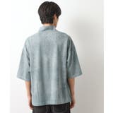 スウェードプリントハーフジッププルオーバー 【オーバーサイズ/洗濯機OK】 | THE SHOP TK | 詳細画像6